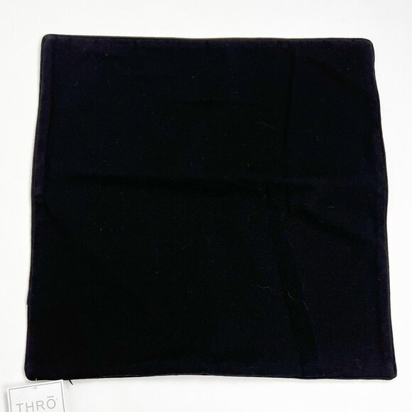 NWT THRO by Marlo Lorenz Happy Halloween Glow in the Dark Skeleton Pillow Cover - Picture 2 of 6